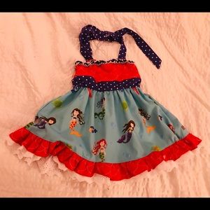 Mermaid Tie Back dress